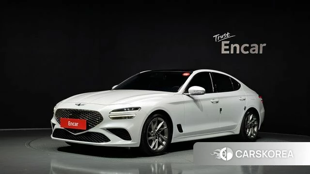 Genesis The New G70 2022 Белый из Кореи