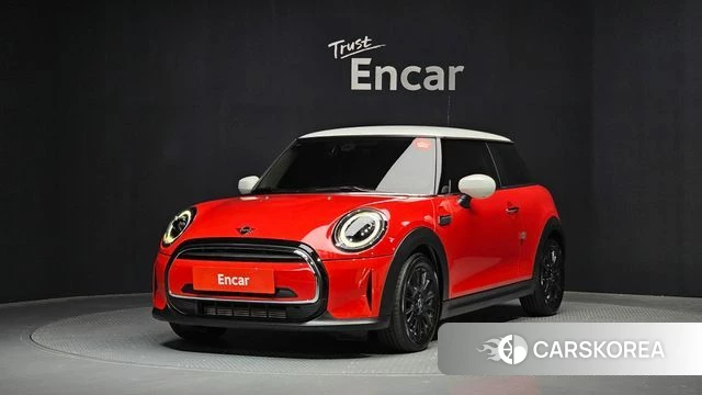 Mini Cooper 2023 Красный из Кореи