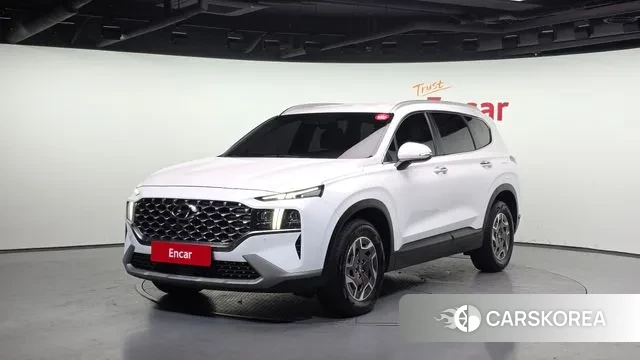 Hyundai The New Santa Fe 2022 Белый из Кореи