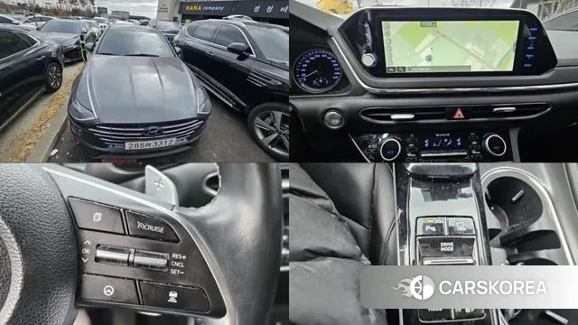Hyundai Sonata Hybrid (DN8) 2021 Серый из Кореи