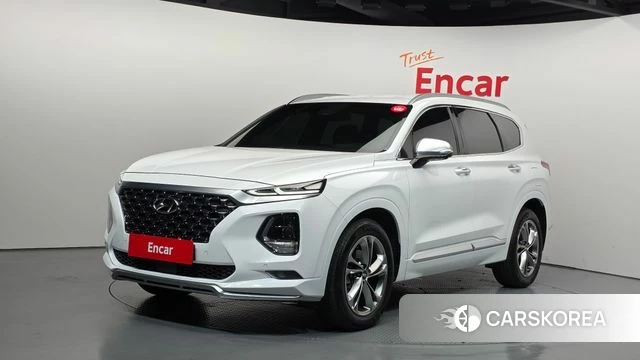Hyundai Santa Fe TM 2019 Белый из Кореи