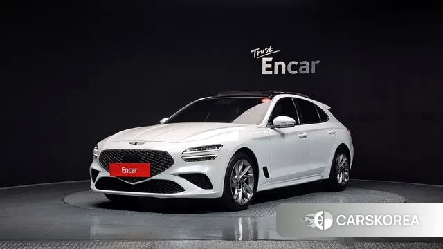Genesis The New G70 Shooting Brake 2022 Белый из Кореи