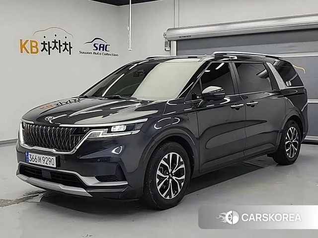 Kia Carnival 4th generation 2021 Серый из Кореи