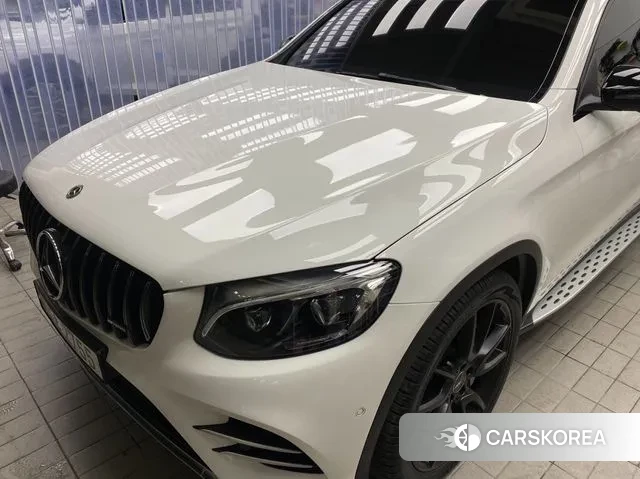 Mercedes-Benz GLC-Class X253 2018 Белый из Кореи