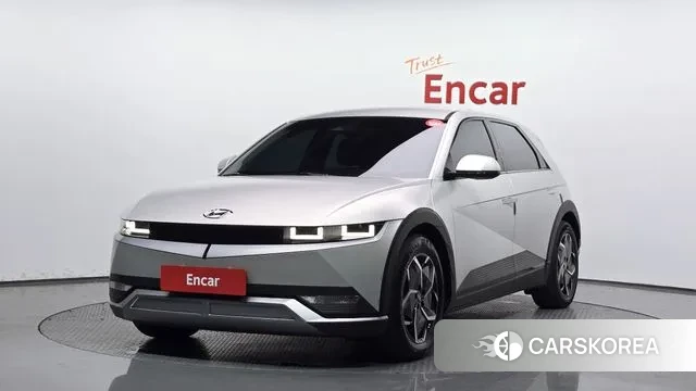 Hyundai Ionic 5 2021 Серебристо-серый из Кореи