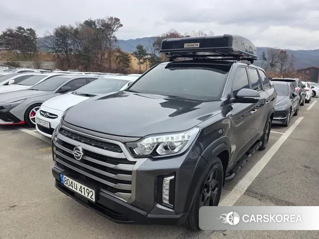 Ssangyong The New Rexton Sport 2022 Серый из Кореи