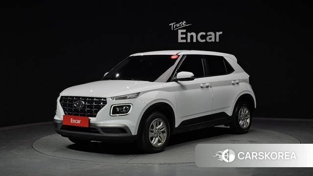 Hyundai Venue 2021 Белый из Кореи