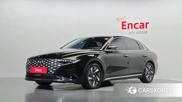 Hyundai The New Grandeur IG Hybrid 2021 Черный из Кореи