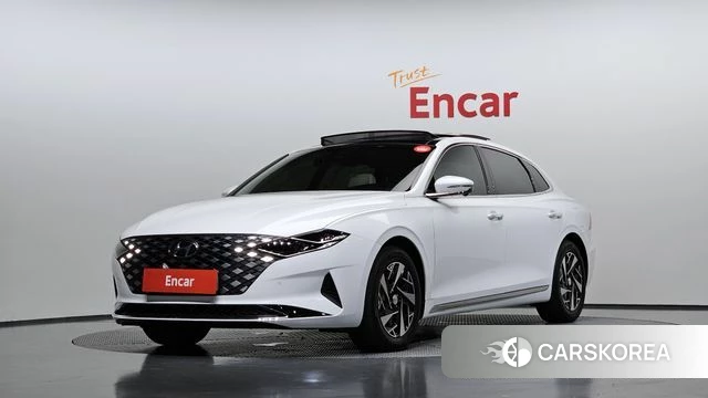 Hyundai The New Grandeur IG Hybrid 2022 Белый из Кореи