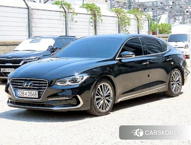Hyundai Grandeur IG 2018 Черный из Кореи