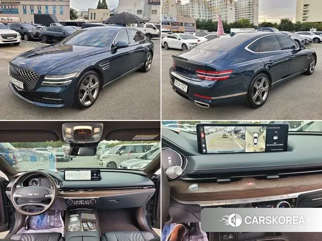 Genesis G80 (RG3) 2020 Синий из Кореи