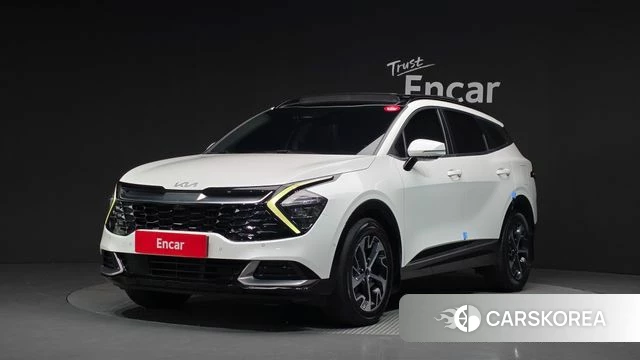 Kia Sportage 5th Generation Hybrid 2021 Белый из Кореи