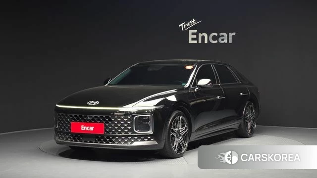 Hyundai Grandeur Hybrid (GN7) 2023 Черный из Кореи