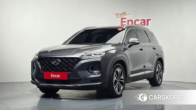Hyundai Santa Fe TM 2018 Серый из Кореи
