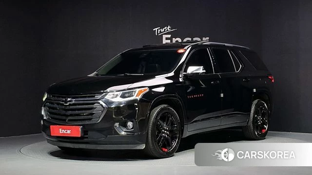 Chevrolet (GM Daewoo) Traverse 2020 Черный из Кореи