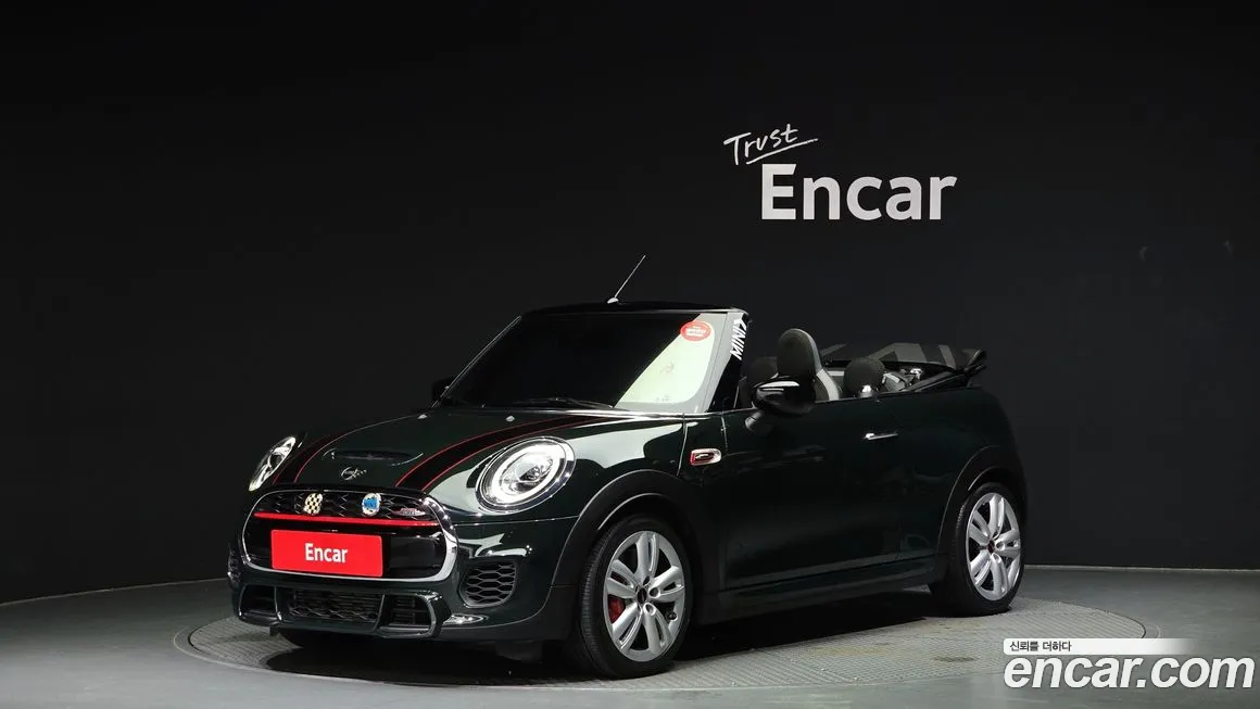 Mini Cooper S Convertible 2020 Зеленый из Кореи