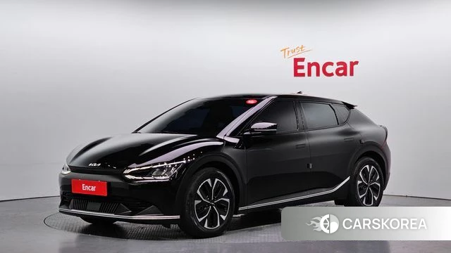 Kia EV6 2022 Черный из Кореи