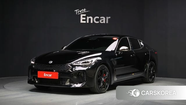 Kia Stinger 2019 Черный из Кореи