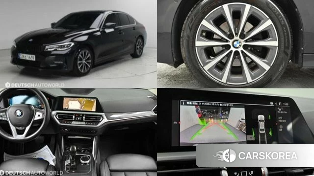 BMW 3 Series (G20) 2022 Черный из Кореи