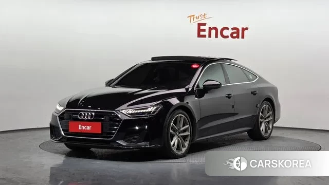 Audi A7 (4K) 2020 Черный из Кореи