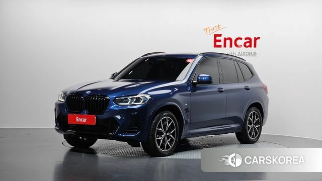 BMW X3 (G01) 2022 Синий из Кореи