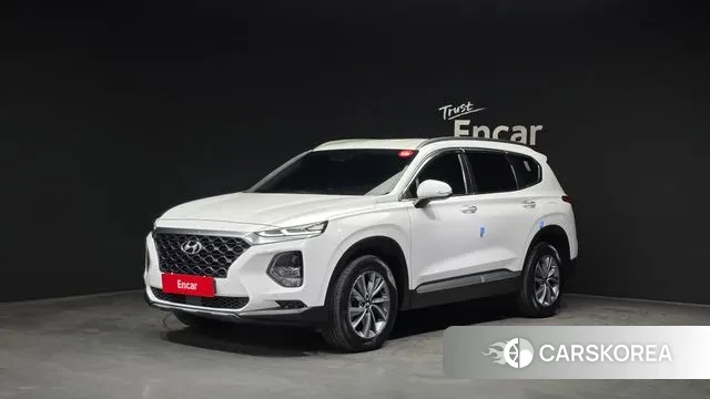Hyundai Santa Fe TM 2019 Белый из Кореи