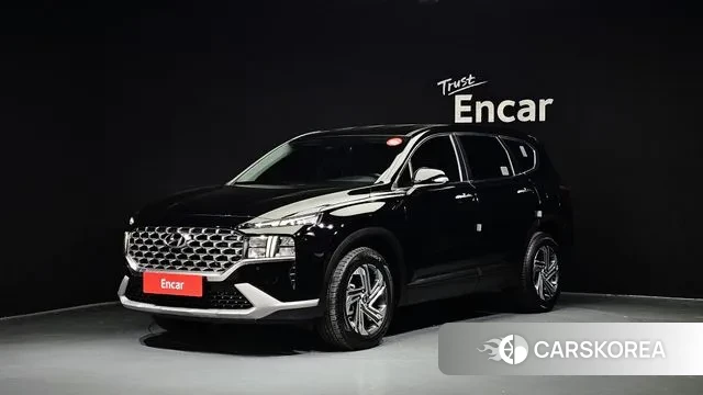 Hyundai The New Santa Fe 2022 Черный из Кореи
