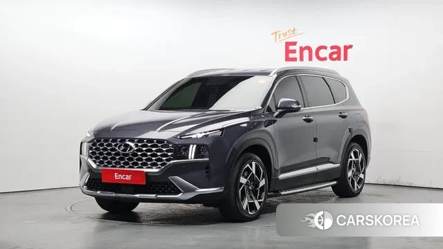 Hyundai The New Santa Fe 2021 Серый из Кореи