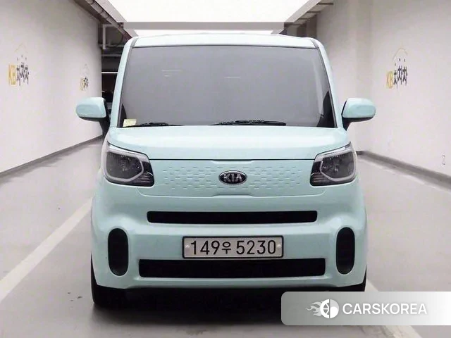 Kia The New Ray 2021 Светло-серебряный цвет из Кореи