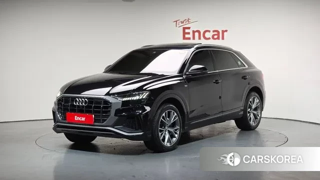 Audi Q8 (4M) 2020 Черный из Кореи