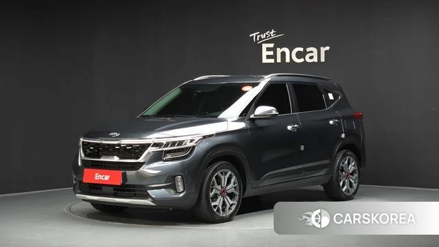 Kia Seltos 2020 Серый из Кореи