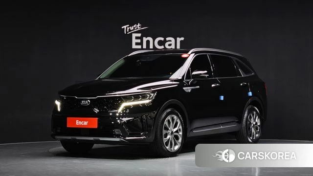 Kia Sorento 4th Generation 2021 Черный из Кореи