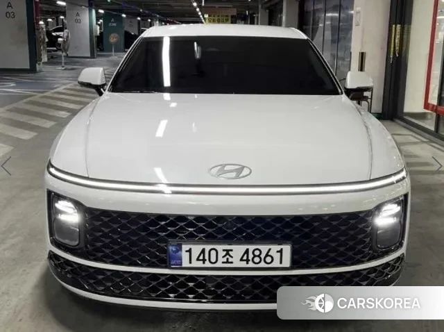 Hyundai Grandeur Hybrid (GN7) 2023 Белый из Кореи