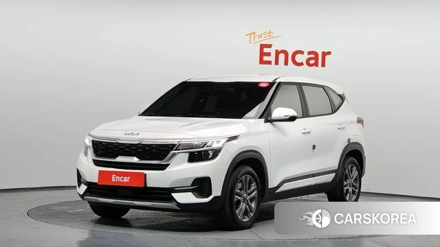 Kia Seltos 2021 Белый из Кореи