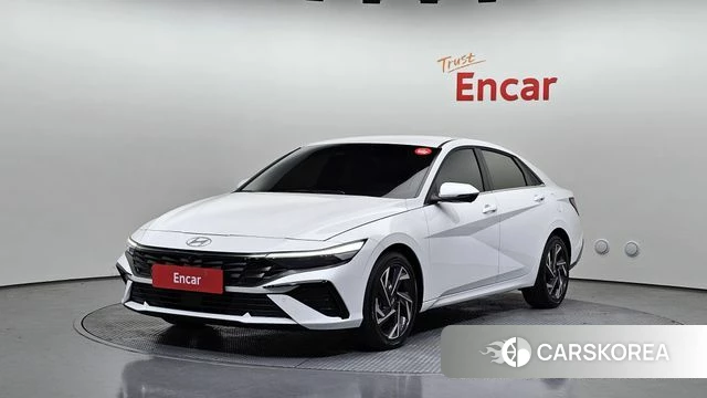Hyundai The New Avante Hybrid (CN7) 2025 Белый из Кореи