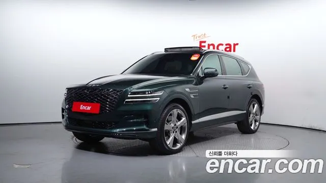 Genesis GV80 2023 Темно-зеленый из Кореи