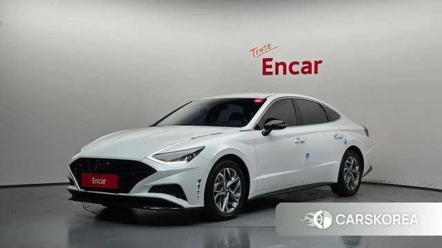 Hyundai Sonata (DN8) 2022 Белый из Кореи
