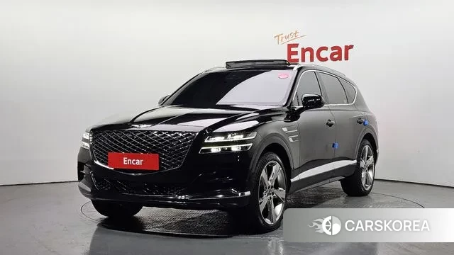 Genesis GV80 2021 Черный из Кореи