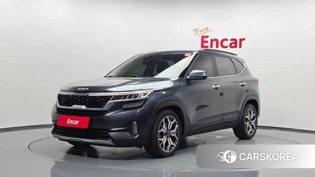 Kia Seltos 2022 Серый из Кореи