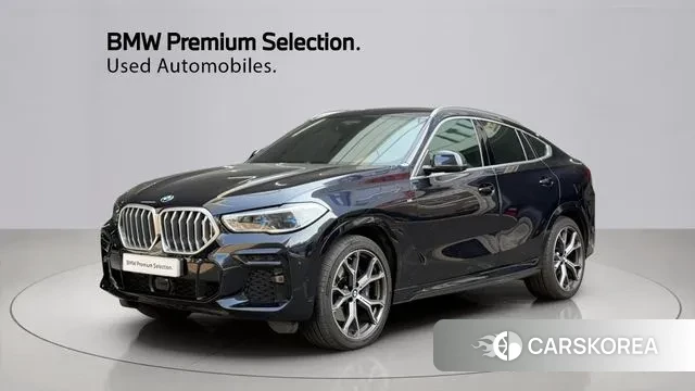 BMW X6 (G06) 2022 Черный из Кореи