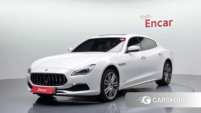 Maserati Quattroporte 2018 Белый из Кореи