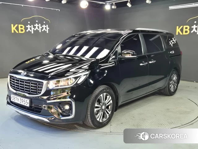 Kia The New Carnival 2018 Черный из Кореи