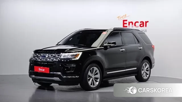 Ford Explorer 2018 Черный из Кореи