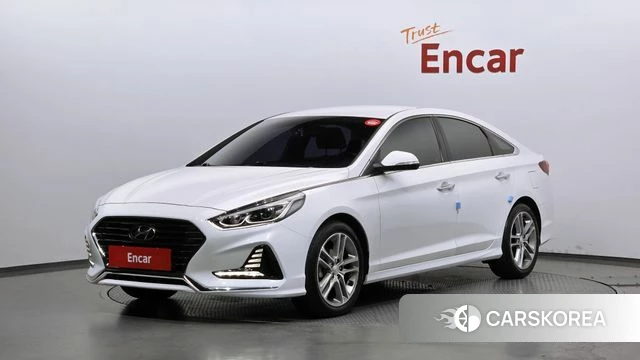 Hyundai Sonata New Rise 2018 Белый из Кореи