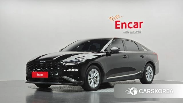 Kia K8 2021 Черный из Кореи