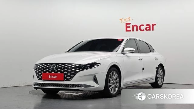 Hyundai The New Grandeur IG Hybrid 2020 Белый из Кореи