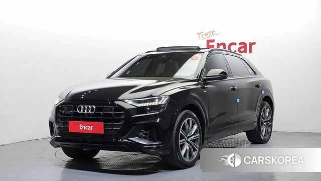 Audi Q8 (4M) 2021 Черный из Кореи