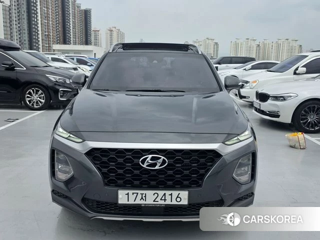 Hyundai Santa Fe TM 2018 Серый из Кореи
