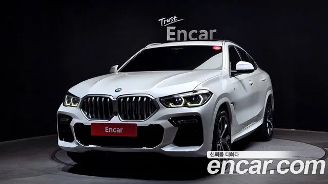 BMW X6 (G06) 2020 Белый из Кореи