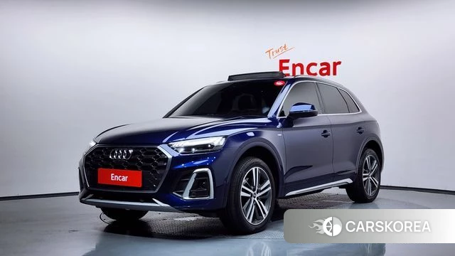 Audi Q5 (FY) 2021 Синий из Кореи